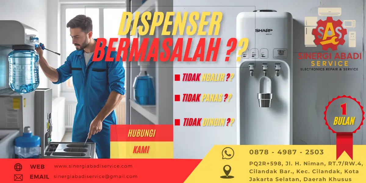 Promo Service Dispenser Jakarta - Sinergi Abadi Service